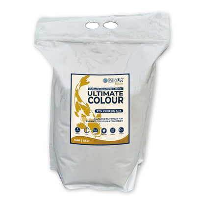 Kenko Ultimate Colour Premium Koi Food 3mm or 6mm 1kg, 3kg, 5kg, 15kg