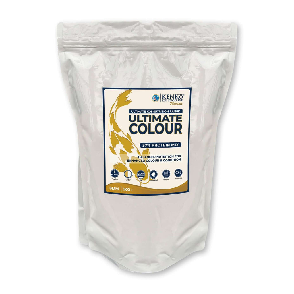 Kenko Ultimate Colour Premium Koi Food 3mm or 6mm 1kg, 3kg, 5kg, 15kg
