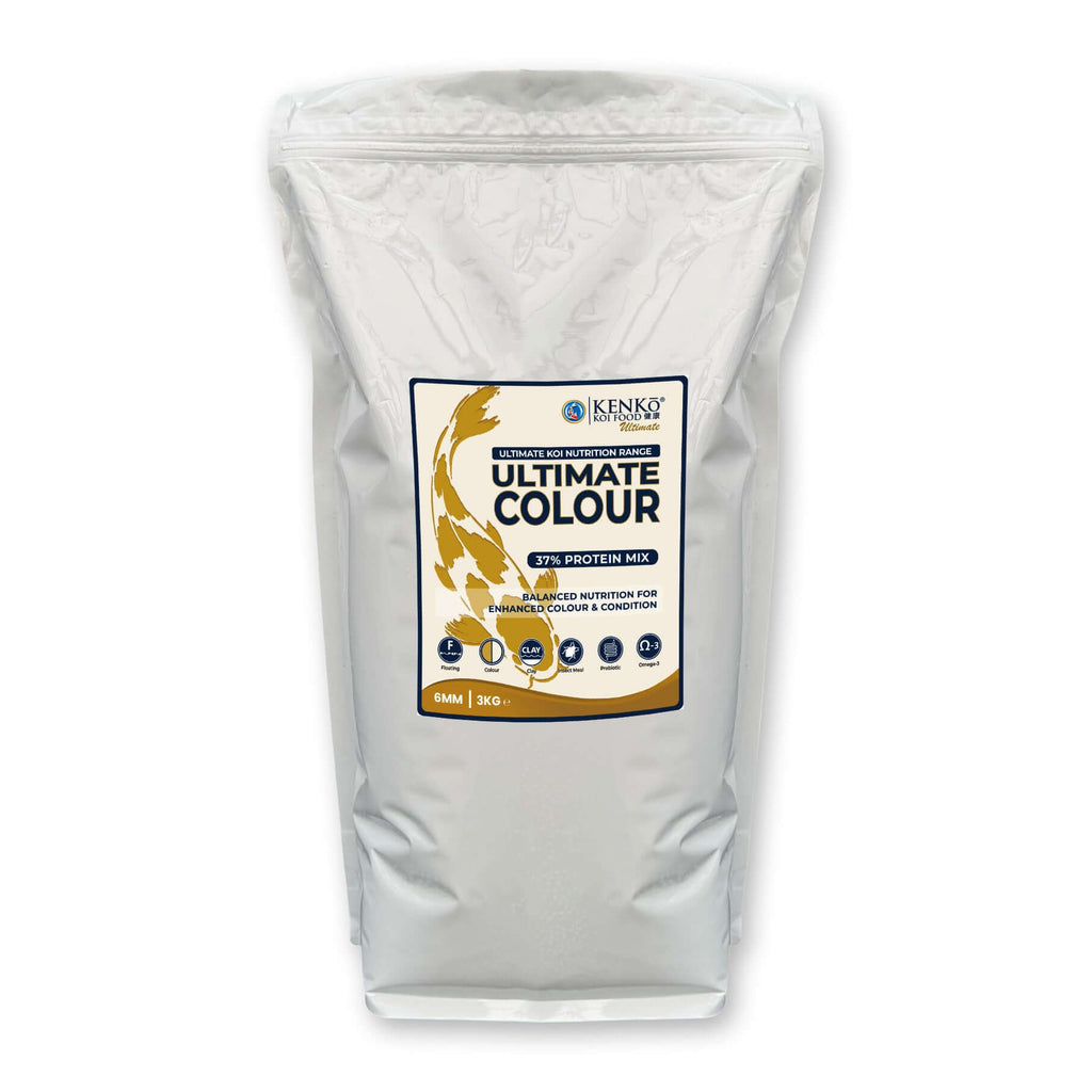 Kenko Ultimate Colour Premium Koi Food 3mm or 6mm 1kg, 3kg, 5kg, 15kg