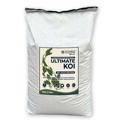 Kenko Ultimate Koi Premium Food 3mm or 6mm 1kg, 3kg, 5kg, 15kg