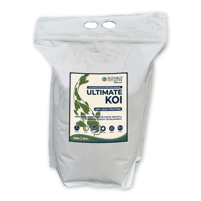 Kenko Ultimate Koi Premium Food 3mm or 6mm 1kg, 3kg, 5kg, 15kg