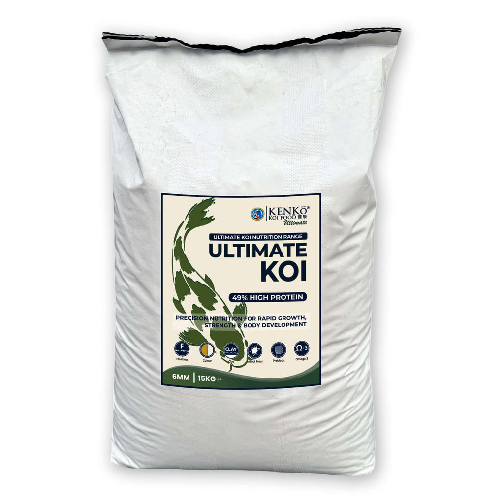 Kenko Ultimate Koi Premium Food 3mm or 6mm 1kg, 3kg, 5kg, 15kg