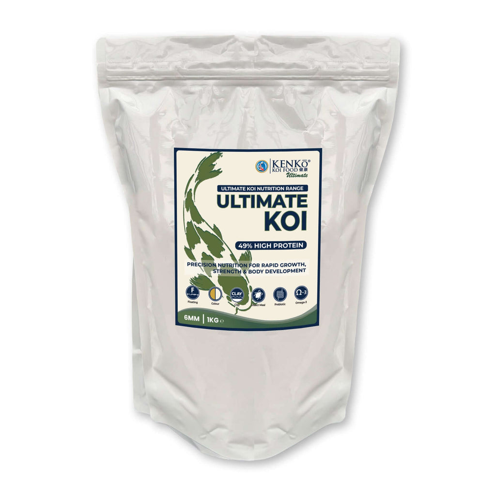 Kenko Ultimate Koi Premium Food 3mm or 6mm 1kg, 3kg, 5kg, 15kg