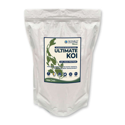 Kenko Ultimate Koi Premium Food 3mm or 6mm 1kg, 3kg, 5kg, 15kg