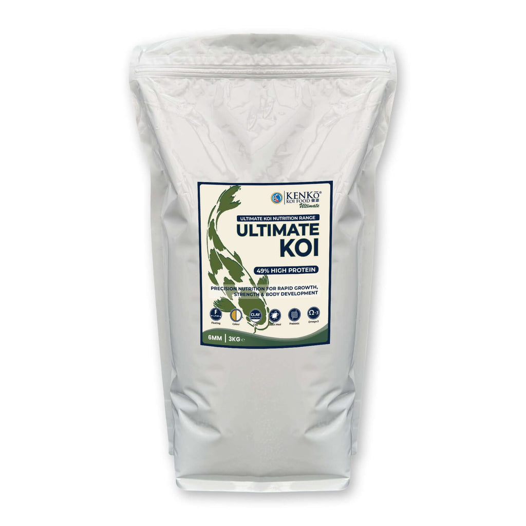 Kenko Ultimate Koi Premium Food 3mm or 6mm 1kg, 3kg, 5kg, 15kg