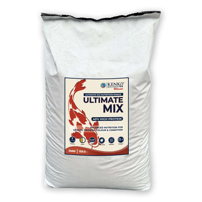 Kenko Ultimate Mix Premium Koi Food 3mm/6mm - 1kg, 3kg, 5kg, 15kg