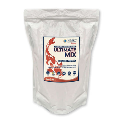 Kenko Ultimate Mix Premium Koi Food 3mm/6mm - 1kg, 3kg, 5kg, 15kg