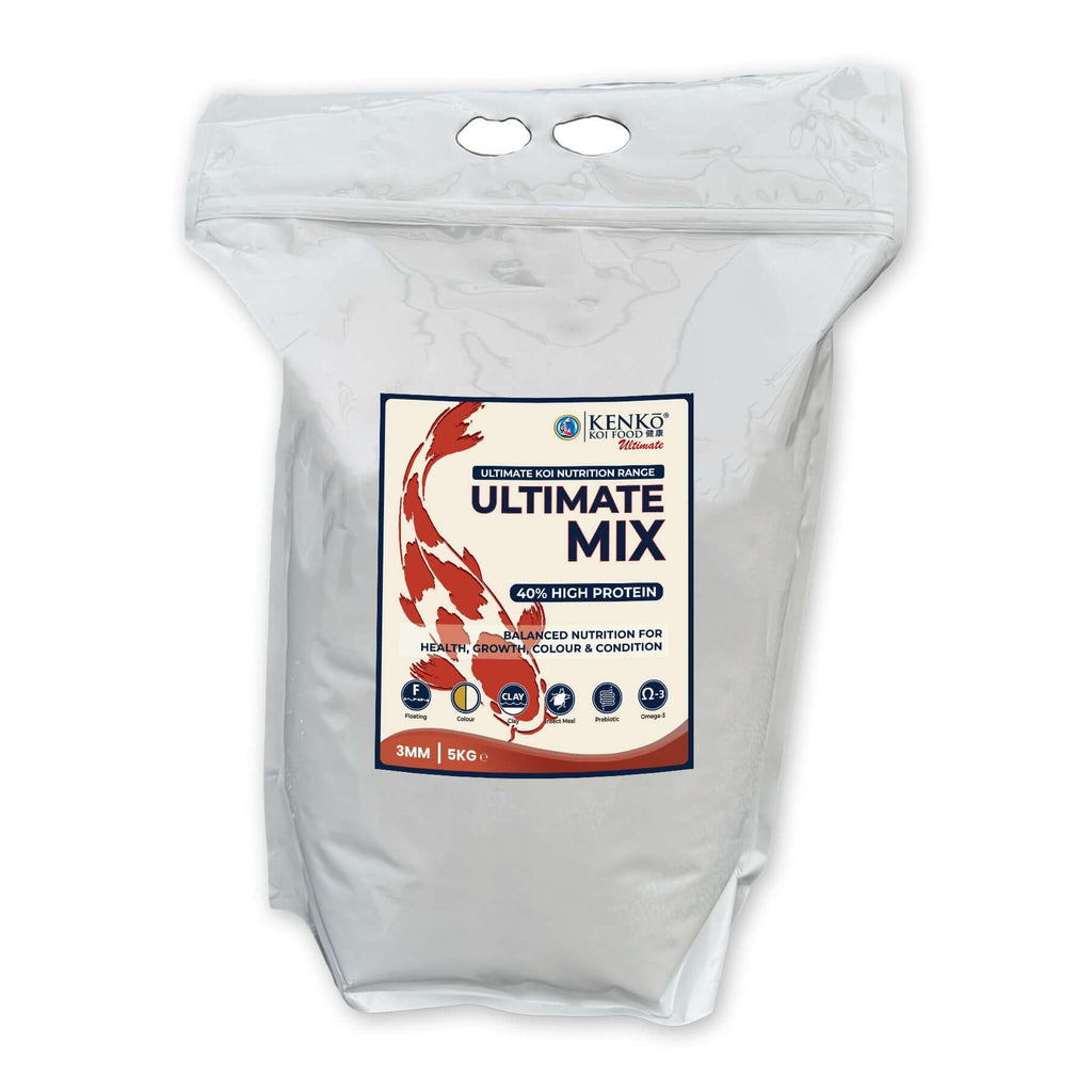 Kenko Ultimate Mix Premium Koi Food 3mm/6mm - 1kg, 3kg, 5kg, 15kg