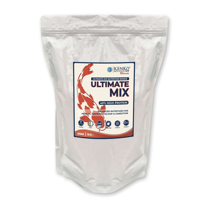 Kenko Ultimate Mix Premium Koi Food 3mm/6mm - 1kg, 3kg, 5kg, 15kg