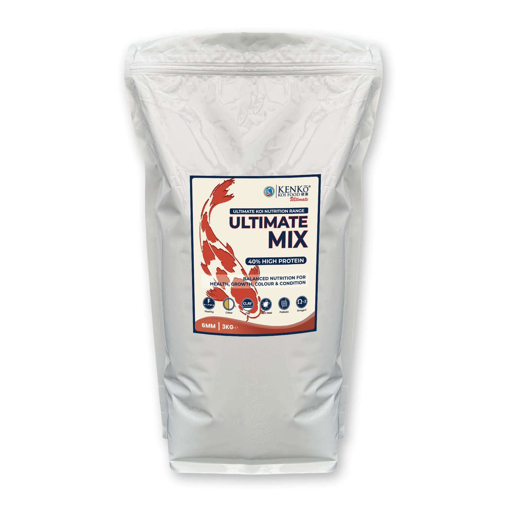Kenko Ultimate Mix Premium Koi Food 3mm/6mm - 1kg, 3kg, 5kg, 15kg