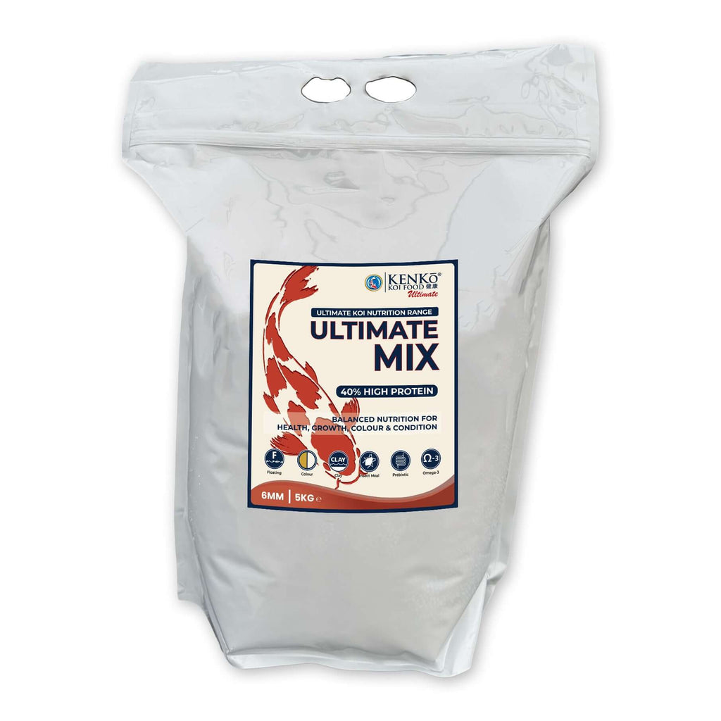 Kenko Ultimate Mix Premium Koi Food 3mm/6mm - 1kg, 3kg, 5kg, 15kg