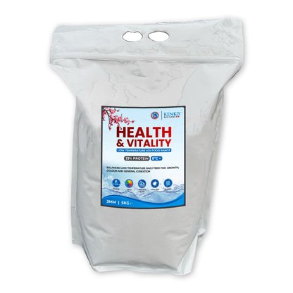 Kenko Health & Vitality Koi Food 3mm or 6mm 1kg, 3kg, 5kg, 15kg