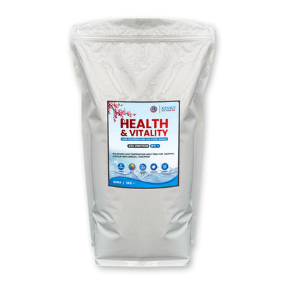 Kenko Health & Vitality Koi Food 3mm or 6mm 1kg, 3kg, 5kg, 15kg