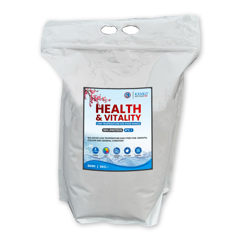 Kenko Health & Vitality Koi Food 3mm or 6mm 1kg, 3kg, 5kg, 15kg
