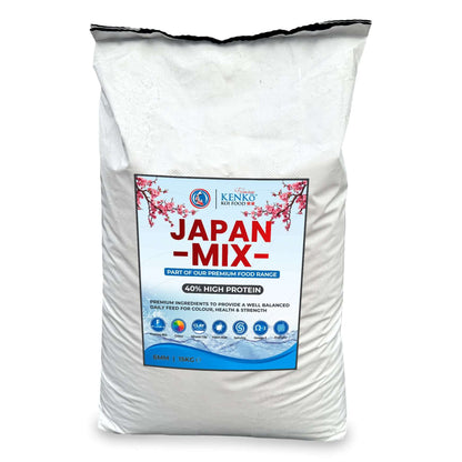 Kenko Japan Mix Premium Complete Koi Food 3mm/6mm 1kg, 3kg, 5kg, 15kg