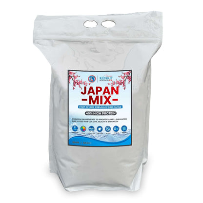 Kenko Japan Mix Premium Complete Koi Food 3mm/6mm 1kg, 3kg, 5kg, 15kg