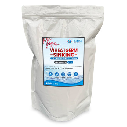 Kenko Wheatgerm Sinking Koi Food 4.5mm 2kg, 5.5kg, 9kg
