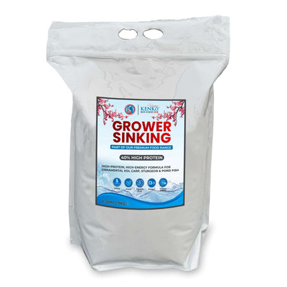 Kenko Grower Sinking Premium Koi Food 2kg, 5.5kg, 9kg