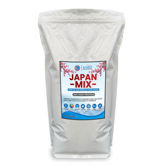 Kenko Japan Mix Premium Complete Koi Food 3mm/6mm 1kg, 3kg, 5kg, 15kg
