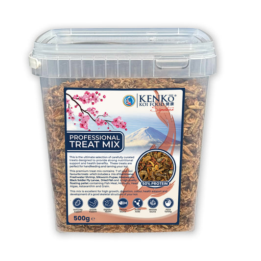 Kenko Signature Show Treat Mix Pro, 7 in 1 Professional Koi Food Mix