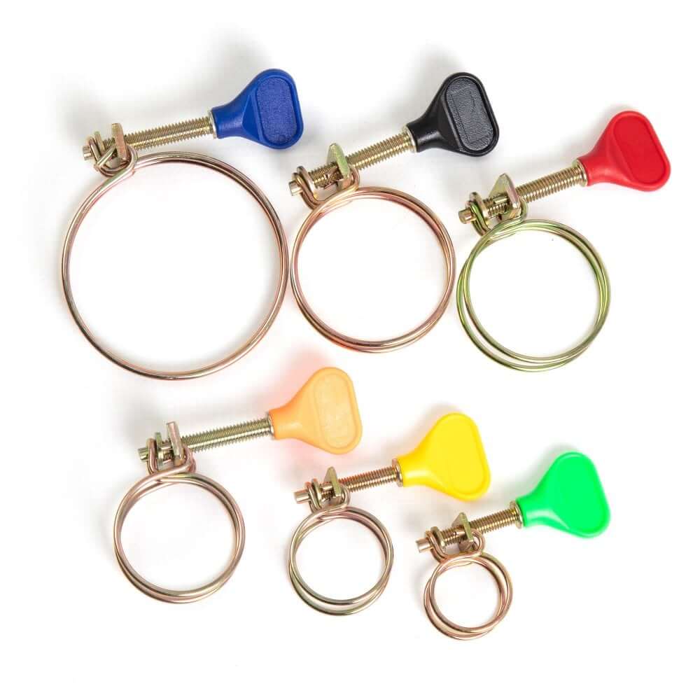 Double Wire Hose Clips for Pond Hose Fittings – Queni Koi Southern