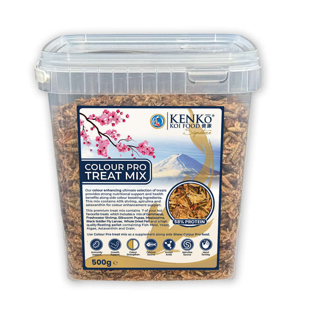 Kenko Signature Show Colour Treat Mix Pro, 7 in 1 Koi Food Colour Boost Mix