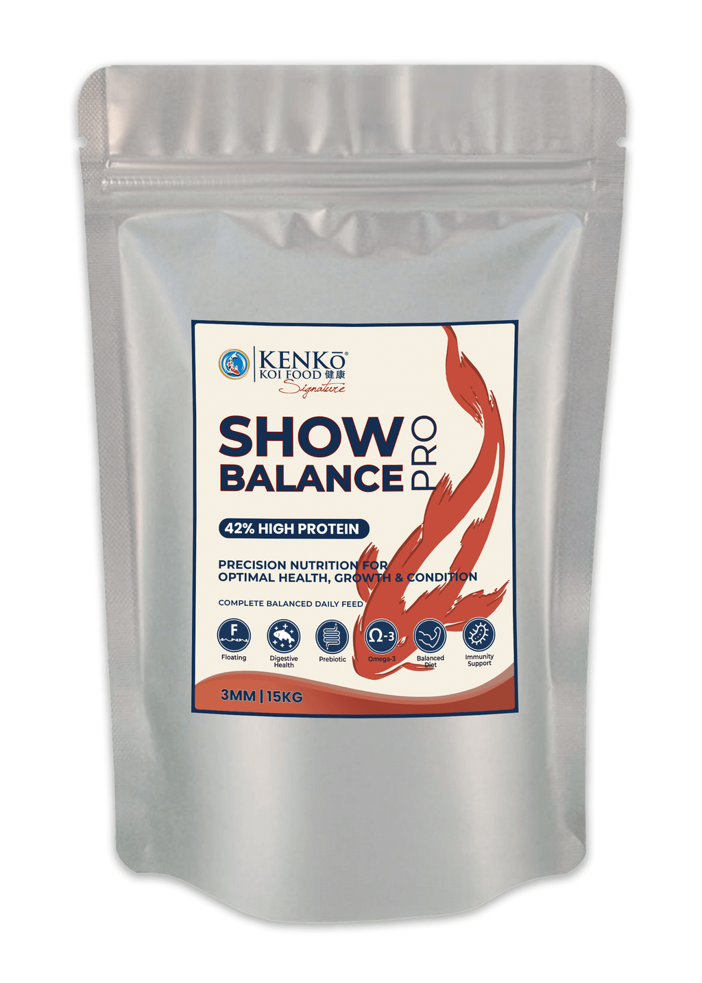 Kenko Signature Show Balance Pro, Professional Koi Food For Balanced Daily Feed