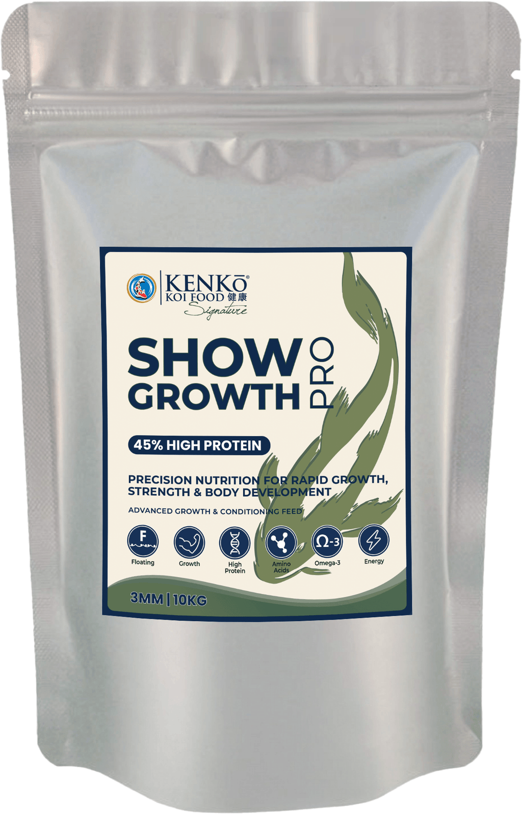 Kenko Signature Show Growth Pro, Professional Koi Food For Exceptional Growth