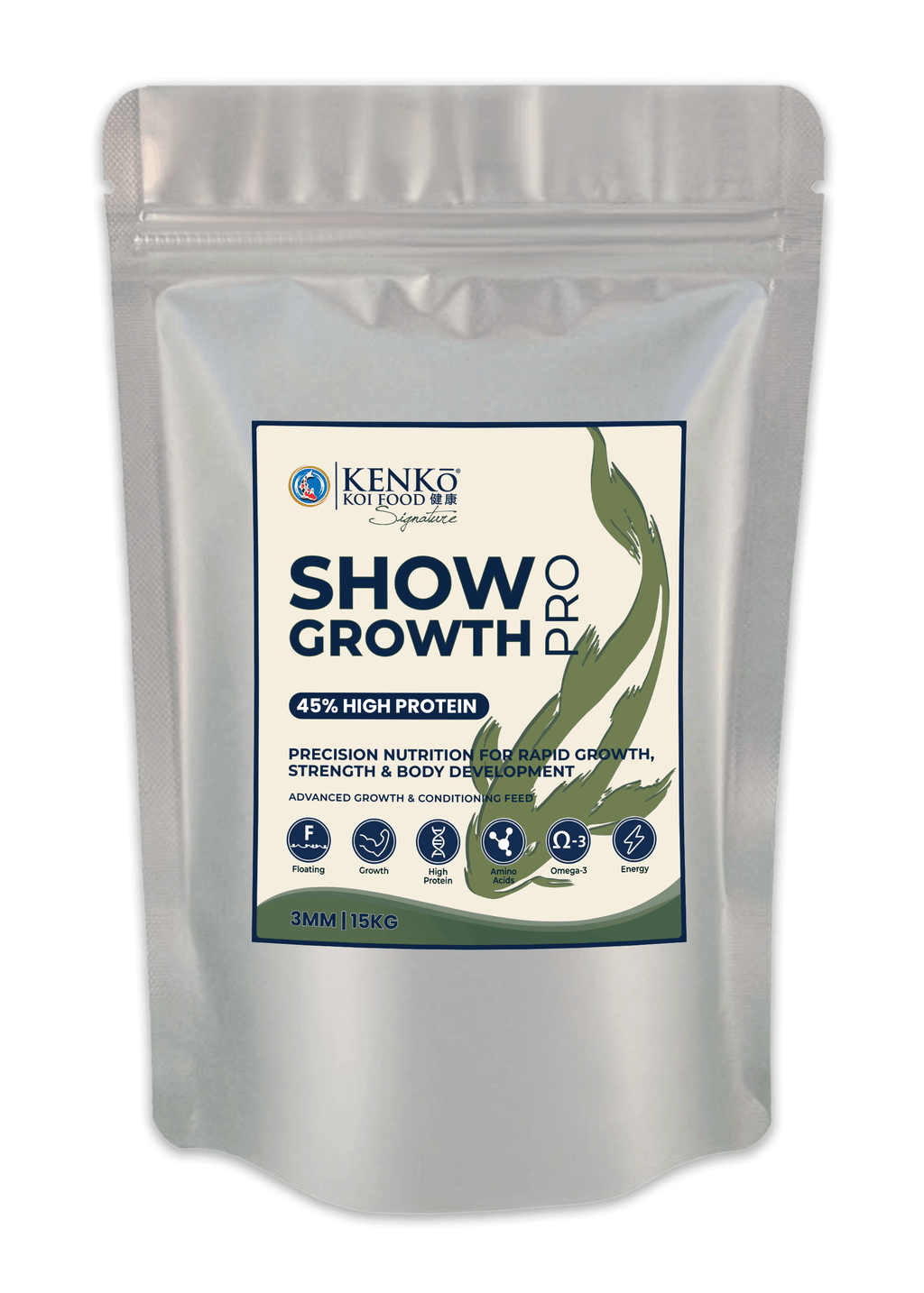 Kenko Signature Show Growth Pro, Professional Koi Food For Exceptional Growth