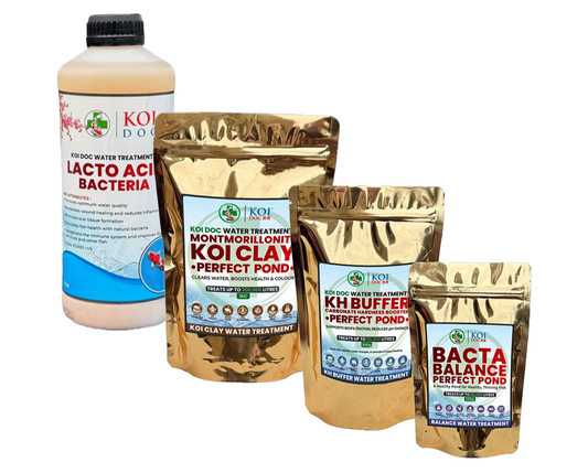 Koi Doc Autumn Pond Care Bundle – Complete Autumn Koi & Pond Preparation