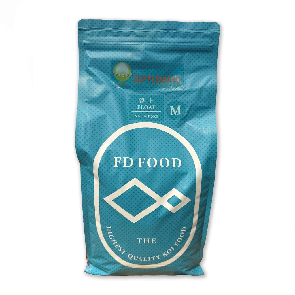 FD Supplement Koi Food 5.7mm – 3kg & 15kg Medium Pellets