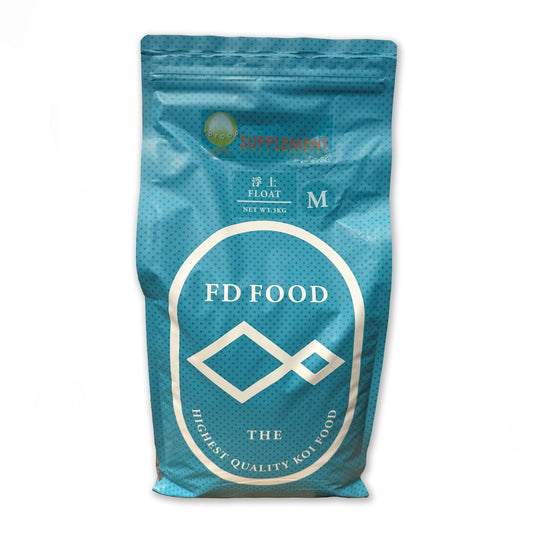 FD Supplement Koi Food 5.7mm – 3kg & 15kg Medium Pellets