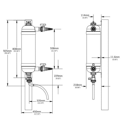 Evolution Aqua Surge Pond Filter with 18W UVC